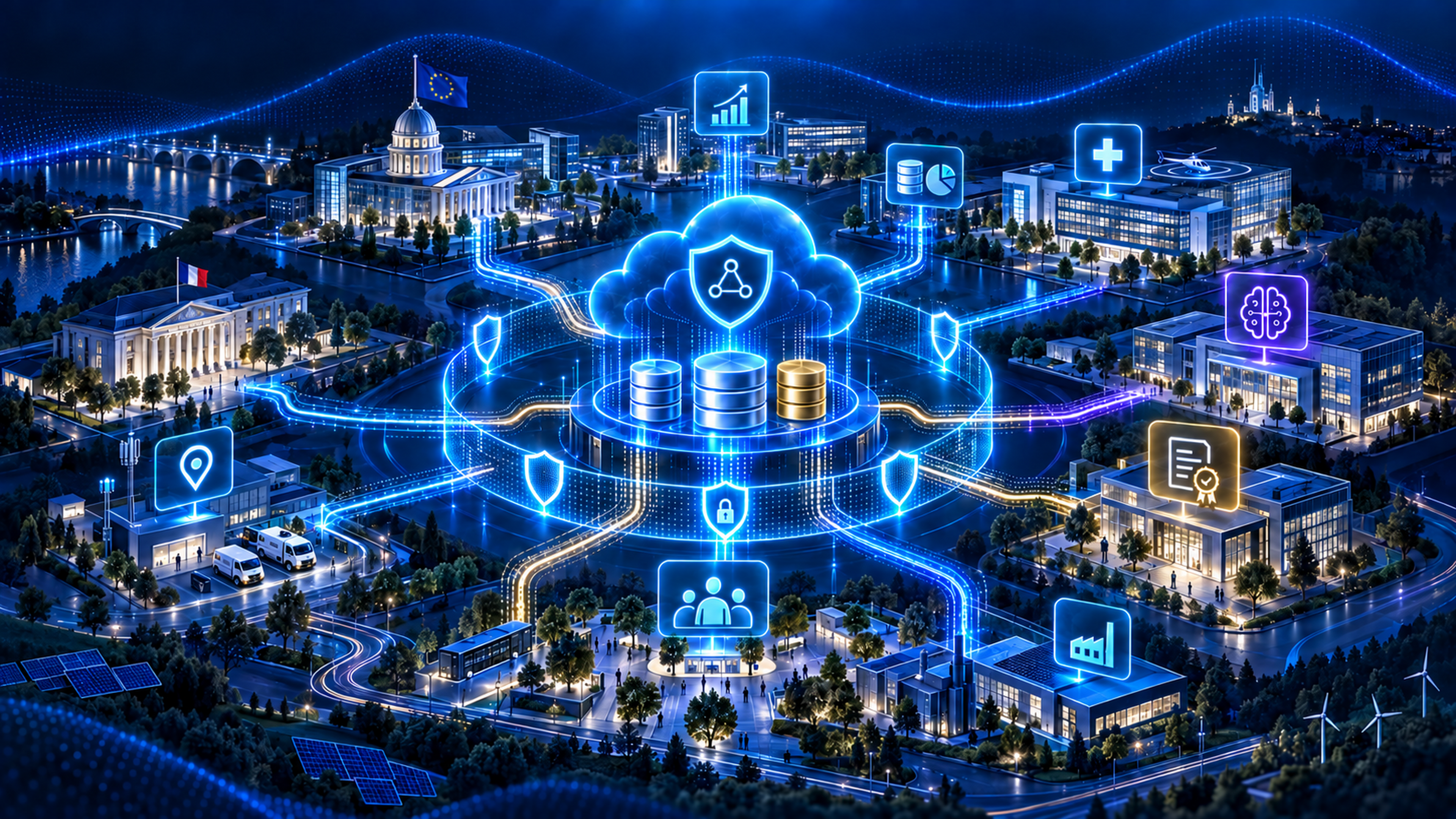 DOCAPOSTE Data Hub with Data Governance, API, AI and Trust