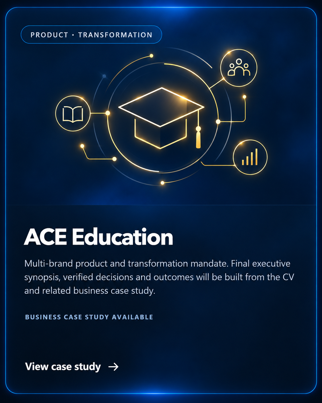 ACE Education project card
