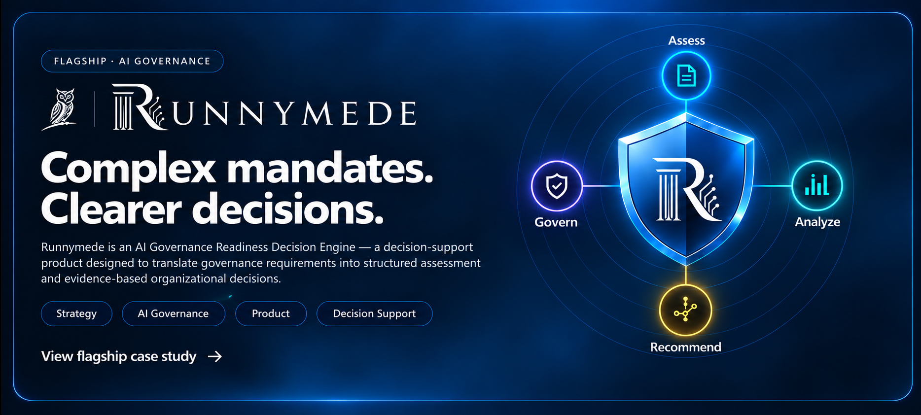 Runnymede AI Governance Readiness Decision Engine flagship case study